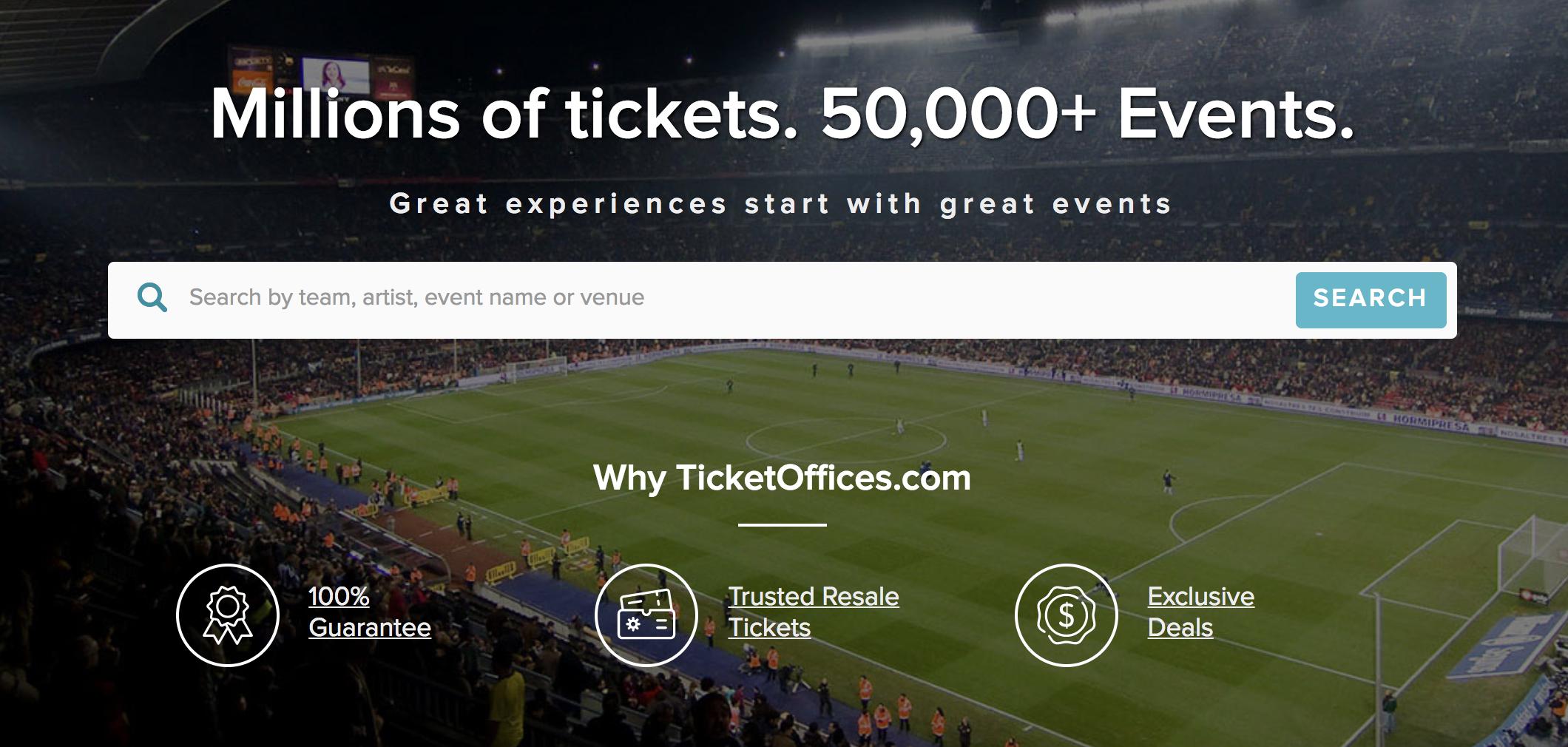 How TicketOffices.com Reinvented Ticket Buying - Press Release